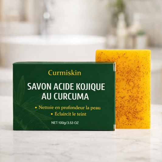 Savon purifiant au curcuma